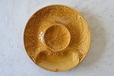 画像11: GIEN ジアン バルボティーヌ アーティチョーク皿 茶色 (11)