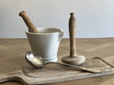 画像22: フランスアンティーク アポロ社製 レードル お玉 シルバープレート 32.3cm [202507-23] (22)