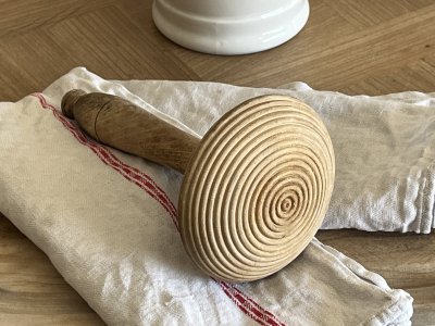 画像2: フランスアンティーク ポテトマッシャー マッシュポテト ピュレー用 [202507-22]
