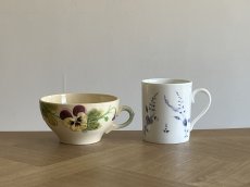 画像48: ショワジールロワ バルボティーヌ パンジー デジュネカップ＆ソーサー 12.5cm [202507-33] (48)