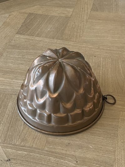 画像3: ヴィンテージ コッパーモールド 氷山形 直径19cm [202508-17]