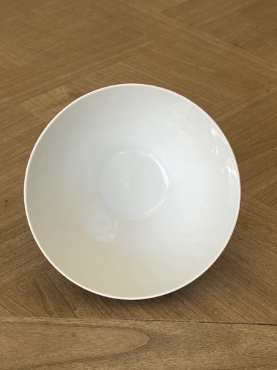 画像1: カフェオレボウル サルグミンヌ セラミック製 焦げ茶と白のボウル 口径13.4cm ＃1 [202508-58]