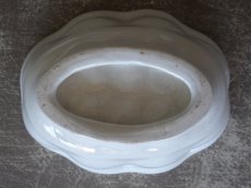 画像17: イギリスアンティーク 白い陶器製 ゼリーモールド (17)