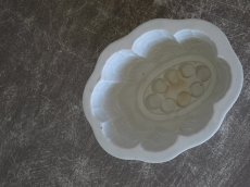 画像22: イギリスアンティーク 白い陶器製 ゼリーモールド (22)