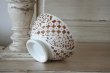 画像23: カフェオレボウル 茶色 お花柄 口径13.5cm〖202304-77〗 (23)
