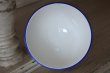 画像5: カフェオレボウル 赤いポピーと青いヤグルマギク サラン窯 口径12.9cm #1〖202304-78〗 (5)