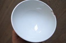 画像6: カフェオレボウル バドンヴィレー窯 ブルー ヨット 口径12.9cm〖202304-80〗 (6)