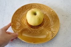 画像9: GIEN ジアン バルボティーヌ アーティチョーク皿 茶色 (9)