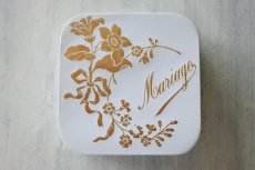 画像9: ドラジェボックス 白地 ゴールド のお花と Mariage 【2020DEC-009】     (9)