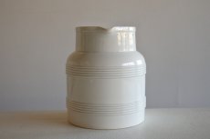 画像4: ボルドー窯 蓋付きボーダーレリーフ ピシェ クレミエ〖202312−15〗 (4)