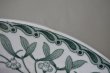 画像10: ヤドリギ メインプレート E.BOURGEOIS BOCH グリーン柄 直径24cm #1〖202312-60〗 (10)