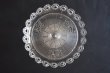 画像4: お花のレリーフ レースリム プレスガラス コンポティエ 直径17.4cm〖202209-044〗 (4)