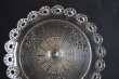 画像5: お花のレリーフ レースリム プレスガラス コンポティエ 直径17.4cm〖202209-044〗 (5)