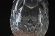 画像14: 厚手の プレスガラス ゴブレット グラス 高さ12.4cm #1 〖202307-3〗 (14)
