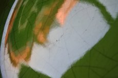 画像32: フランスヴィンテージ オクトゴナル きみどり釉 メイン皿 24cm〖202302-32〗 (32)