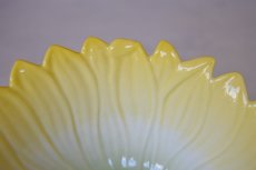 画像8: バルボティーヌ フランスヴィンテージ ガーベラの花 ボウル イエロー〖202303−30〗 (8)