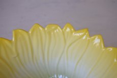 画像9: バルボティーヌ フランスヴィンテージ ガーベラの花 ボウル イエロー〖202303−30〗 (9)