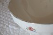 画像10: カフェオレボウル 白地 ブルーとピンクのお花柄 口径14.5cm〖202110-05〗 (10)