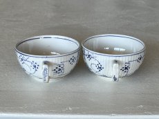 画像5: サルグミンヌ＆ディゴワン サキソニー柄 ティーカップ＆ソーサー2客セット〖202501−015〗 (5)