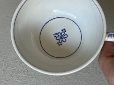 画像15: サルグミンヌ＆ディゴワン サキソニー柄 ティーカップ＆ソーサー2客セット〖202501−015〗 (15)