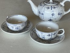 画像23: サルグミンヌ＆ディゴワン サキソニー柄 ティーカップ＆ソーサー2客セット〖202501−015〗 (23)