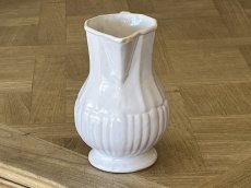 画像2: 19世紀初期 白いファイアンス 白釉 ピシェ 高さ19.3cm [202506−89] (2)