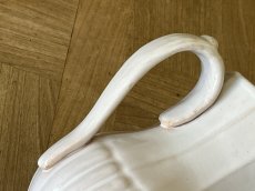 画像16: 19世紀初期 白いファイアンス 白釉 ピシェ 高さ19.3cm [202506−89] (16)