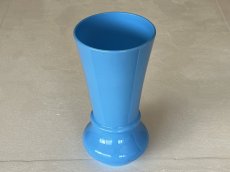 画像3: フランスアンティーク 水色 ミルクガラス 大きなフラワーベース 高さ31.5cm 〖202501−11〗 (3)
