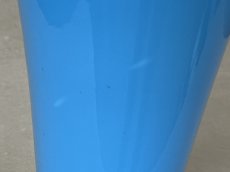 画像7: フランスアンティーク 水色 ミルクガラス 大きなフラワーベース 高さ31.5cm 〖202501−11〗 (7)
