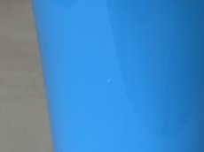画像9: フランスアンティーク 水色 ミルクガラス 大きなフラワーベース 高さ31.5cm 〖202501−11〗 (9)