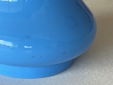 画像12: フランスアンティーク 水色 ミルクガラス 大きなフラワーベース 高さ31.5cm 〖202501−11〗 (12)