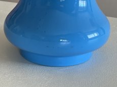 画像14: フランスアンティーク 水色 ミルクガラス 大きなフラワーベース 高さ31.5cm 〖202501−11〗 (14)