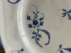 画像12: 18−19世紀 フランス 白釉 ブループランディーユ 絵付け プレート [202506−96] (12)