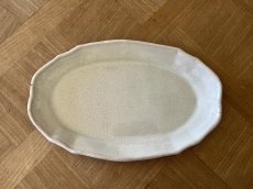 画像2: キュノワール キュノワ 細長いオーバルプレート 38.5cm [202506−100] (2)