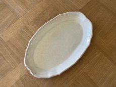 画像1: キュノワール キュノワ 細長いオーバルプレート 38.5cm [202506−100] (1)