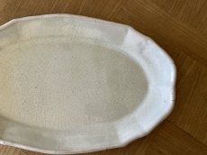 画像6: キュノワール キュノワ 細長いオーバルプレート 38.5cm [202506−100] (6)