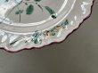 画像7: 18世紀 ムスティエ お花の絵付けプレート 直径25cm〖202501−049〗 (7)