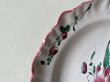画像8: 18世紀 ムスティエ お花の絵付けプレート 直径25cm〖202501−049〗 (8)