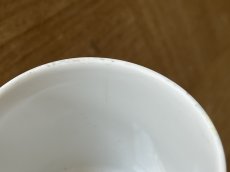画像9: ドイツヴィンテージ 白いポーセリン デミタスカップ5個セット［202506-06］ (9)