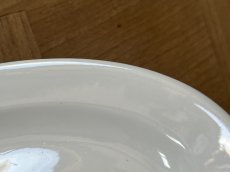 画像3: オランダヴィンテージ 白いポーセリン 小さなオーバル ラヴィエ タパス皿 Aランク［202506-07］ (3)