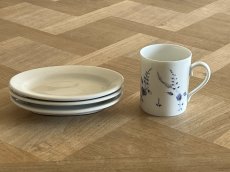 画像9: オランダヴィンテージ 白いポーセリン 小さなオーバル ラヴィエ タパス皿 Aランク［202506-07］ (9)