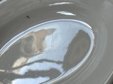 画像6: オランダヴィンテージ 白いポーセリン 小さなオーバル ラヴィエ タパス皿 Bランク［202506-08］ (6)