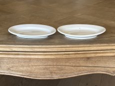 画像10: オランダヴィンテージ 白いポーセリン 小さなオーバル ラヴィエ タパス皿 Bランク［202506-08］ (10)