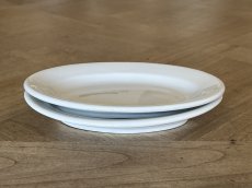画像11: オランダヴィンテージ 白いポーセリン 小さなオーバル ラヴィエ タパス皿 Bランク［202506-08］ (11)