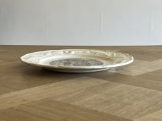 画像12: オネン窯 ヒルガオ リムレリーフ グリザイユ プレート [202506−10] (12)