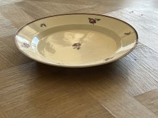 画像21: イタリアアンティーク ナポリ窯 薔薇の絵付けプレート [202506−16] (21)
