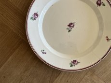 画像23: イタリアアンティーク ナポリ窯 薔薇の絵付けプレート [202506−16] (23)