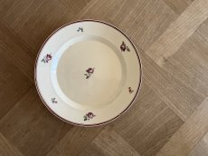 画像24: イタリアアンティーク ナポリ窯 薔薇の絵付けプレート [202506−16] (24)