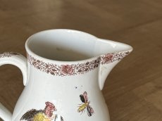 画像12: フランスアンティーク ペクソンヌ 2羽の小鳥 小さめのピシェ 高さ16cm [202506−72] (12)