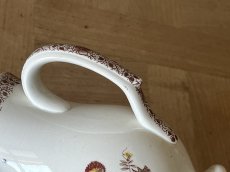 画像14: フランスアンティーク ペクソンヌ 2羽の小鳥 小さめのピシェ 高さ16cm [202506−72] (14)